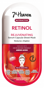NutriActive Retinol Rejuvenating Serum Capsule Sheet Mask