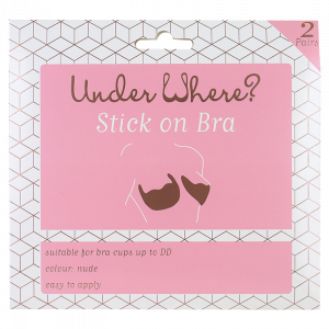 Under Where? Stick on Bra