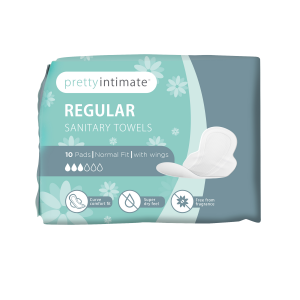 Pretty Intimate Regular 10 Sanitary Towels