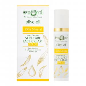 100% Mineral Daily Defense Sun Care Face Cream SPF 30