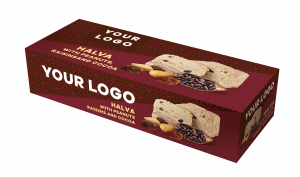 COCOA HALVA with peanuts & raisins