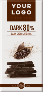 DARK CHOCOLATE 80% premium
