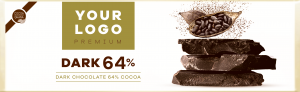 DARK 64% PREMIUM chocolate