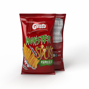 GUSTO MONSTER STICKS WITH PAPRIKA 80G