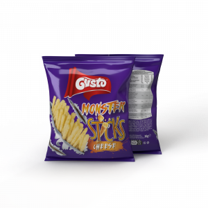 GUSTO MONSTER STICKS WITH CHEESE 30G