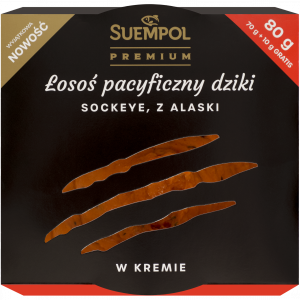 Smoked wild salmon in cream