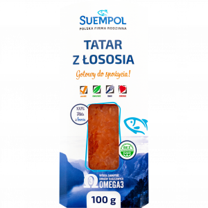 Smoked salmon tartare