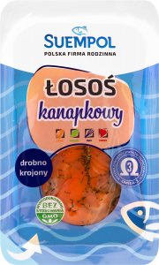 Sandwich salmon with dill