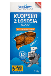 Salmon meatballs Tzatziki