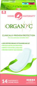 Organyc 100% Certified Organic Cotton Home Maternity Pads