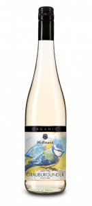 Organic Pinot Gris (Grauburgunder), dry, 13.0 % alc/vol, white wine.