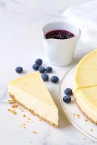 Vanilla cheesecake
