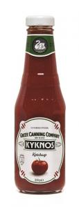 CLASSIC AND HOT KETCHUP in glass bottle of 330g
