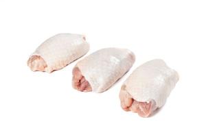 Thigh meat skin on