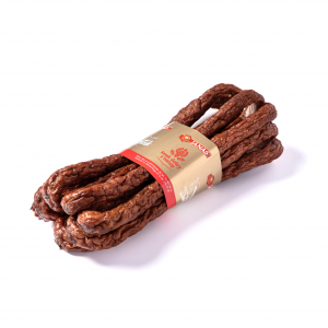 Homemade pork kabanos