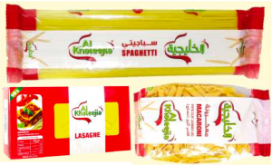 Pasta made in many specifications for customers