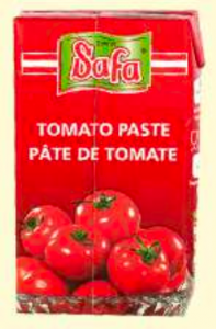 Tomato paste in various packaging formats and sizes