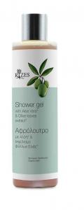 Shower Gel with Aloe Vera and Olive Leaves extract