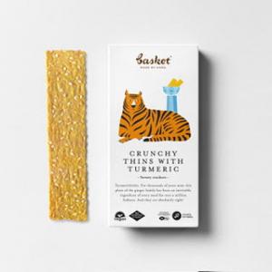 Crunchy Thins with Turmeric 100g