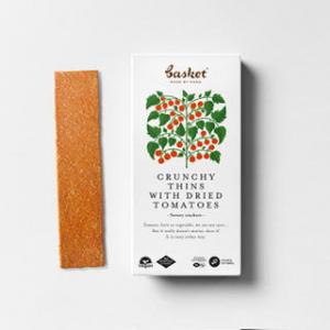 Crunchy Thins with Dried Tomatoes 100g