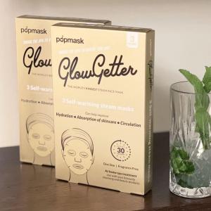 Glow Getter Super Skincare Absorber Self Warming Face Mask  (3 Pack)