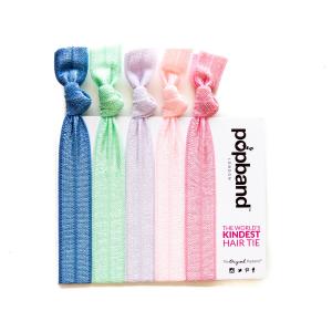 Milkshake Popband Anti-Snag Hair Ties (5pc)