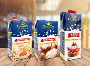 Grand'Or liquid dairy Retail/Foodservice