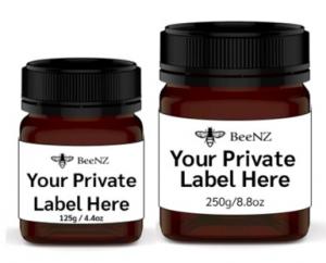 PRIVATE LABEL MANUFACTURERS - NEW ZEALAND MANUKA HONEY