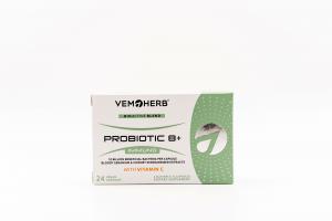 ProBiotic 8+Immuno (+Vit C), 24 caps I VemoHerb®