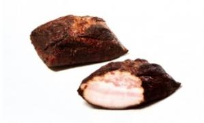 Smoked cheek, pork