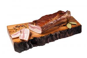 Becon from a traditional smokehouse