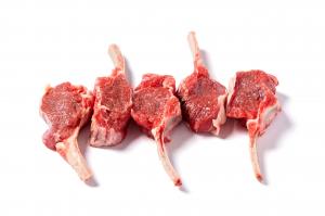 Lamb loin with bone