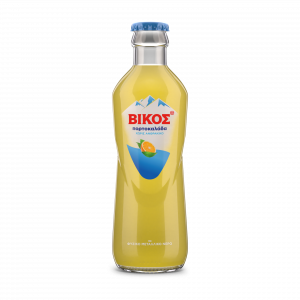 Vikos Orangeade Non Carbonated Glass 250ml