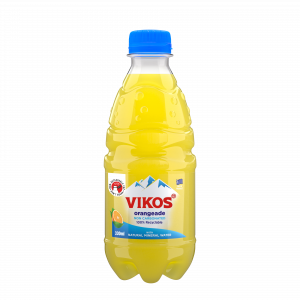 Vikos Orangeade Non Carbonated PET 330ml