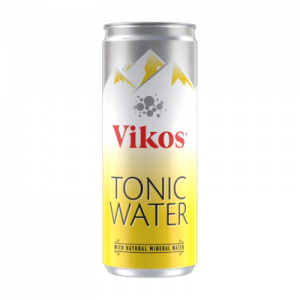 Vikos Tonic Water with Natural Mineral Water Can 330ml