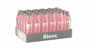 Vikos Pink Grapefruit Premium Mixer Glass 24x250ml