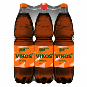 Vikos Cool Tea Peach PET 6x1,5LT Multipack