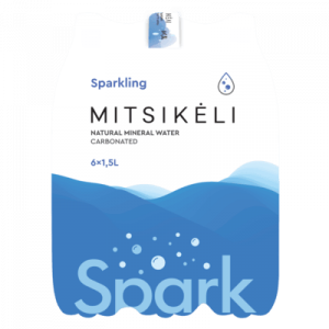 Mitsikeli Sparkling with Natural Mineral Water PET 6x1,5LT Multipack