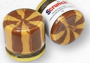 Stripes (Peanut Butter + Chocolate, Peanut Butter + Jelly).