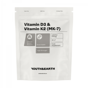 Vitamin D3 4000UI + K2 200mcg - 90 Softgels (3 months supply)