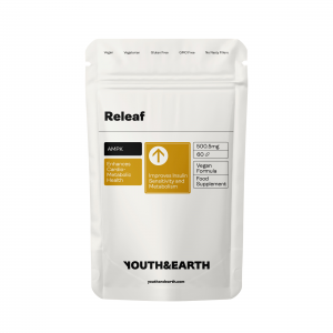 Releaf (Berberine, Silymarin, Chromium Picolinate) – 500.5mg, 60 Capsules