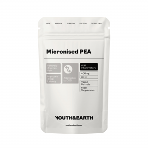 PEA (Palmitoylethanolamide) Micronised – 400mg, 60 Capsules