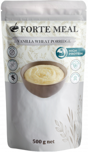 High Protein Vanilla Wheat Porridge
