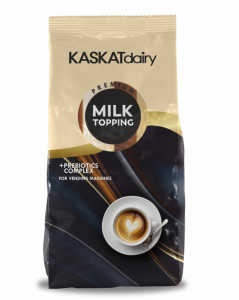 Milk Topping for vending machine with prebiotics