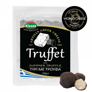 Truffet - Greek Cheese (Feta) With Truffle - Sheep & Goat Milk 150g