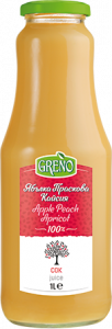 Apple, Peach and Apricot Direct Juice 100%