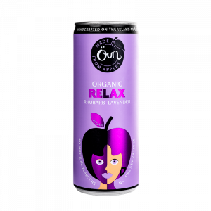 Rhubarb-lavender functional drink