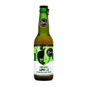 Apple sparkling juice drink