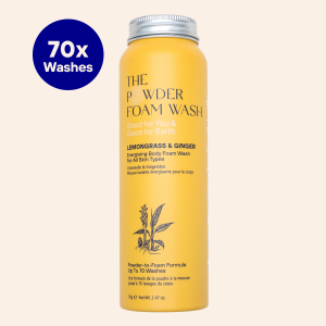 Energising Body Foam Wash Lemongrass & Turmeric