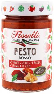 FLORELLI RED PESTO WITH SUN-DRIED TOMATOES 190G